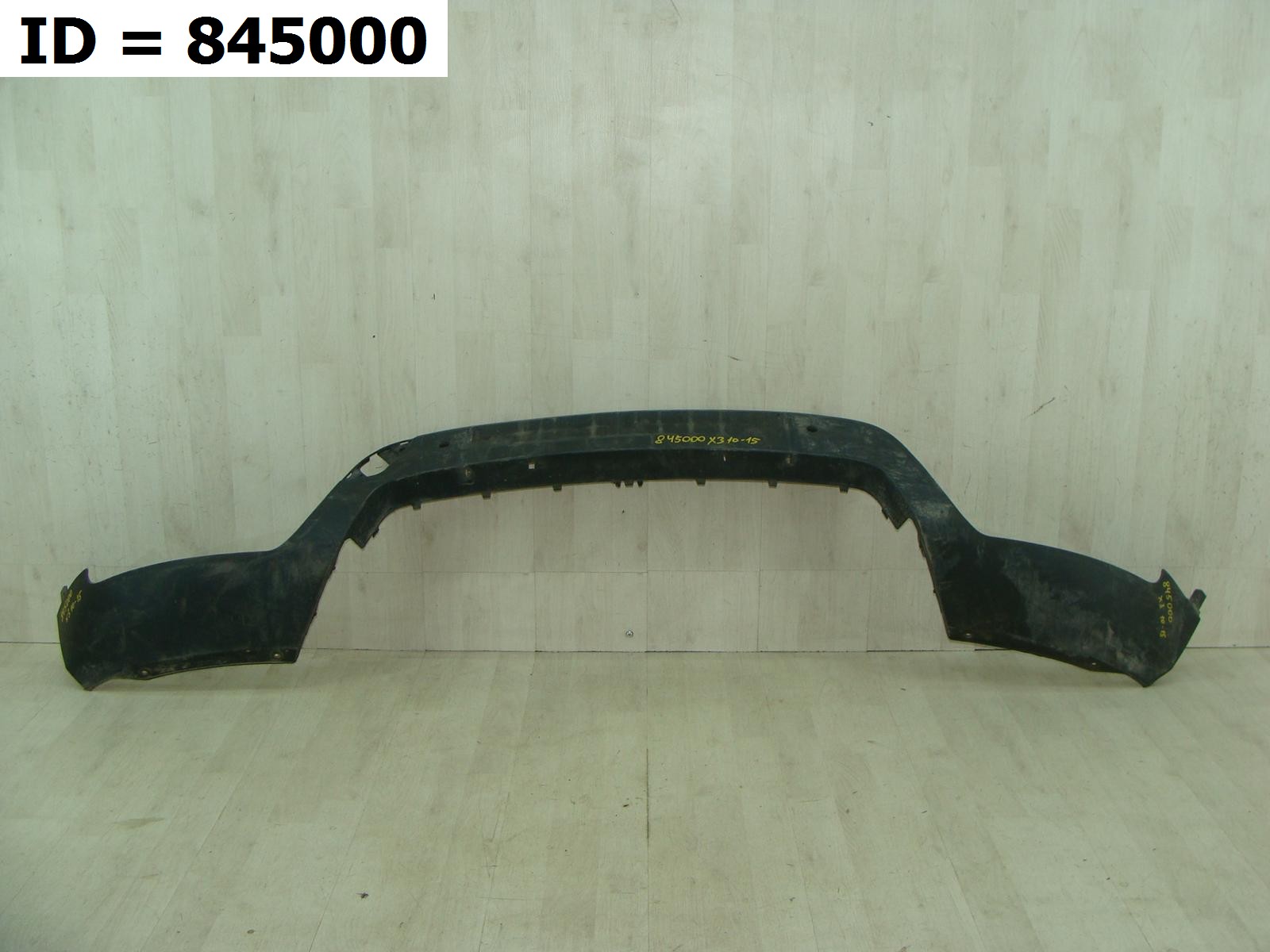 Спойлер переднего бампера (губа)  BMW X3 II (F25) (2010-2014) 5 дв.