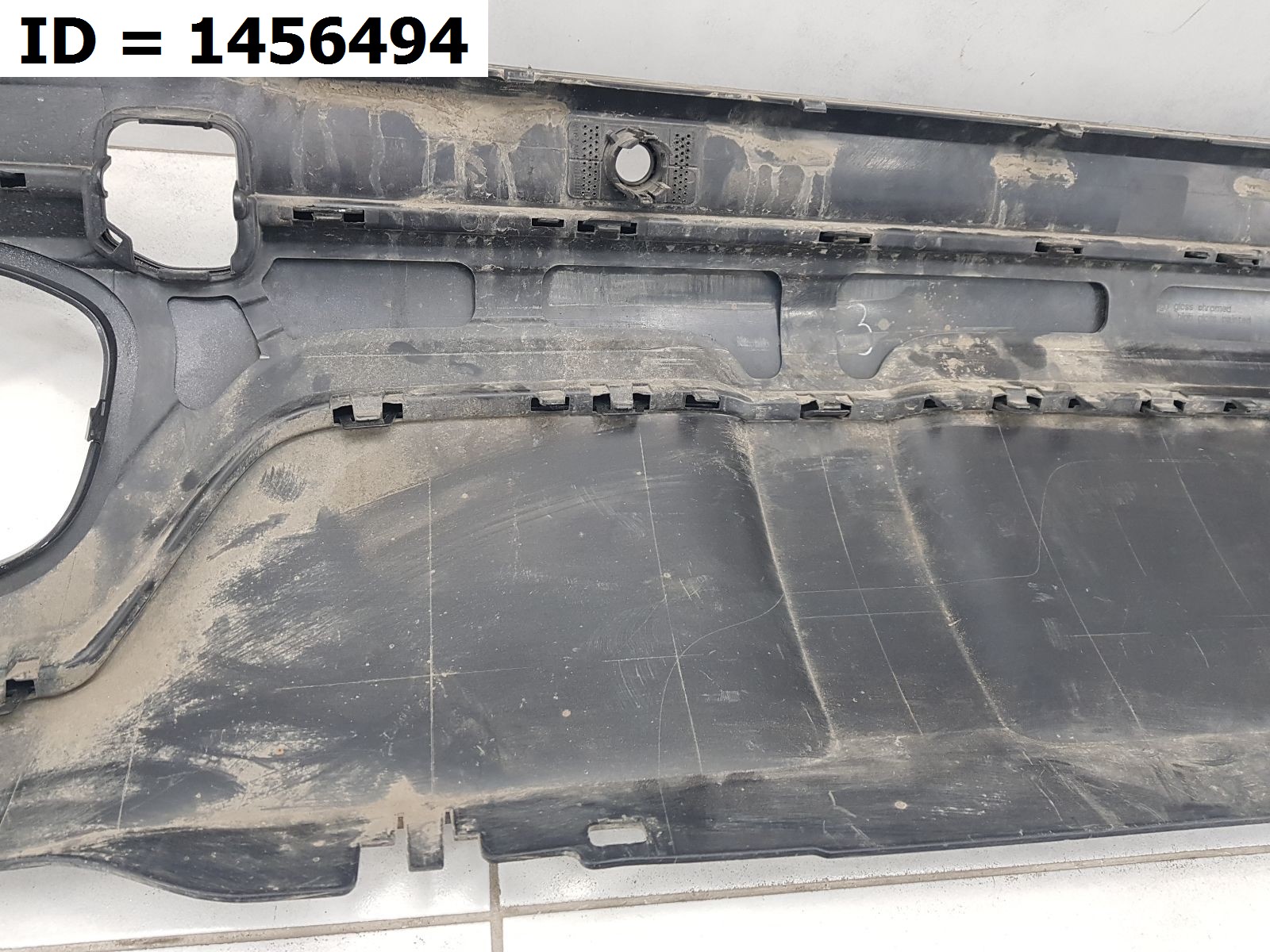 Спойлер заднего бампера  MERCEDES-BENZ GLS-kl II (X167) (2019) 5 дв.
