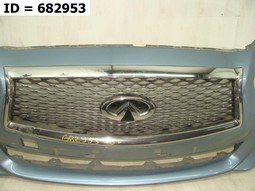 Решетка радиатора  на Infiniti Q50 I (2013-2017) Седан. Б/У. Оригинал