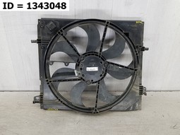 Вентилятор радиатора охлаждения  на Nissan Qashqai II (J11) Рест. (2017) 5 дв.. Б/У. Оригинал