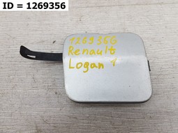 Заглушка буксировочного крюка переднего бампера  на Renault Logan I Рест. (2009-2015) Седан. Б/У. Оригинал