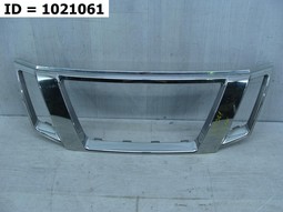 Облицовка решетки радиатора хром  Nissan Terrano III (D10) (2014) 5 дв.