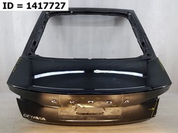 крышка багажника на Skoda Octavia 2019-. Б/У. Оригинал