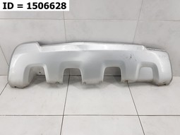 Накладка заднего бампера  на Renault Duster I Рест. (2015) 5 дв.. Б/У. Оригинал
