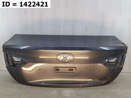 крышка багажника на Hyundai Solaris 2020-. Б/У. Оригинал